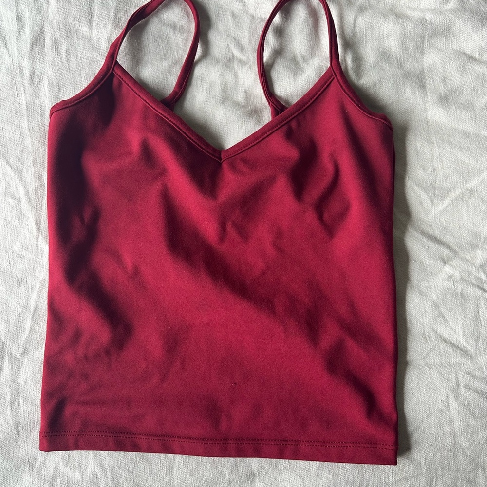 Women's Red Camisole Top